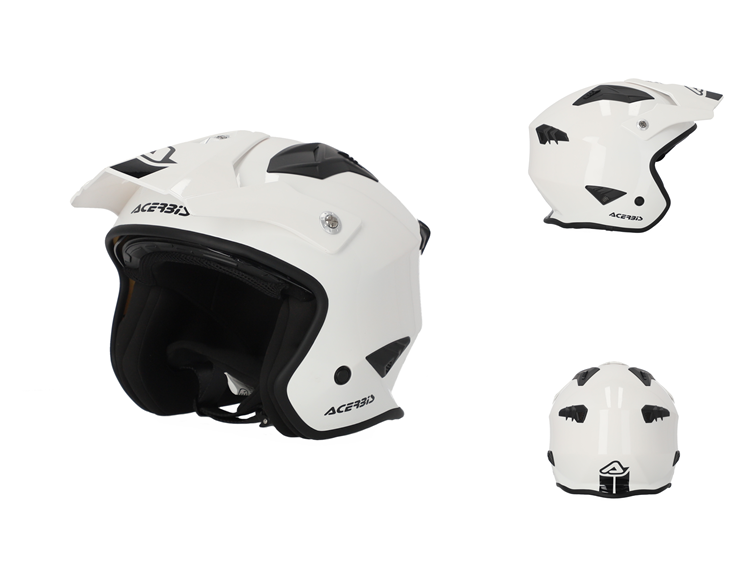 CASCO MOTO ACERBIS JET ARIA 2206 BLANCO M